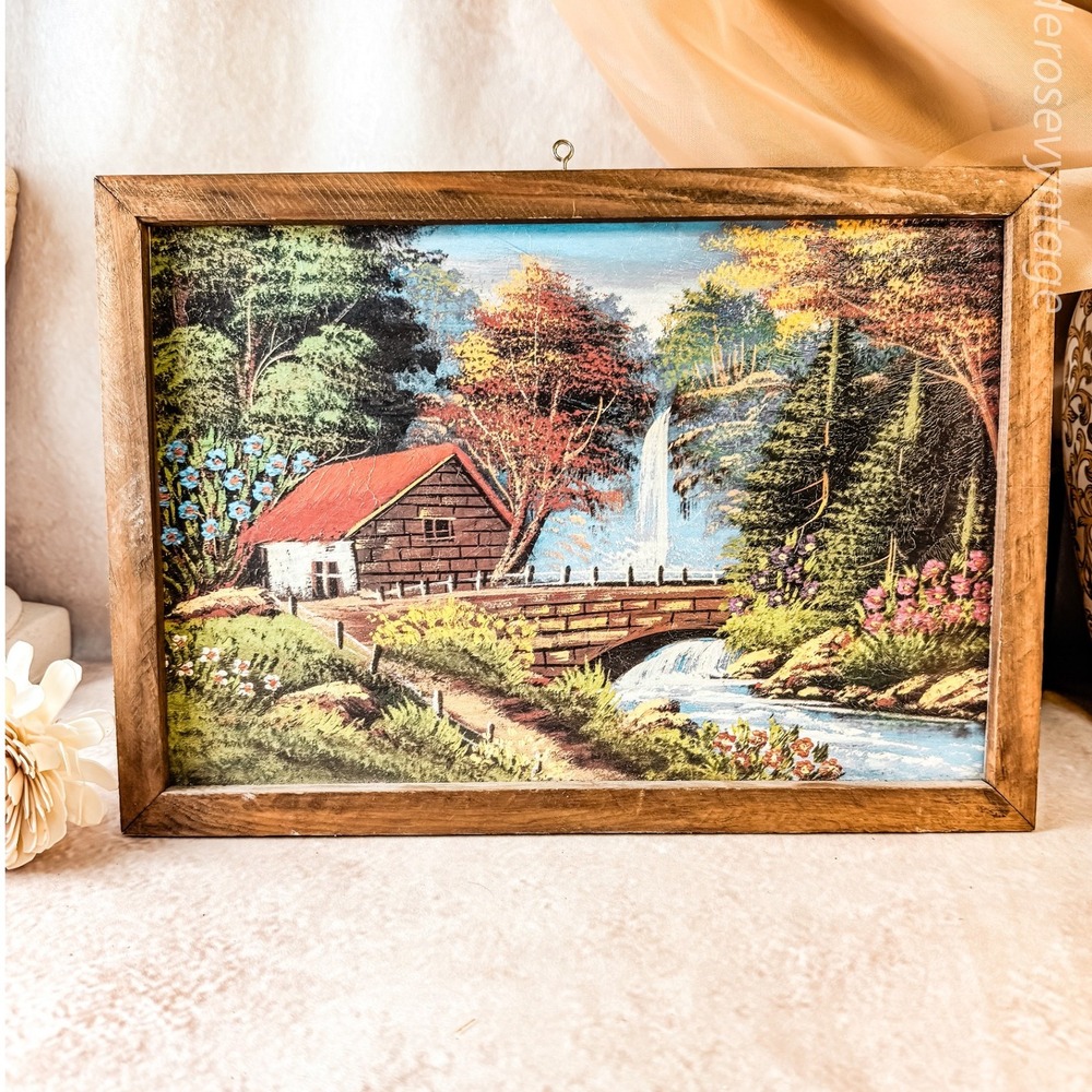 Countryside Textured Print
